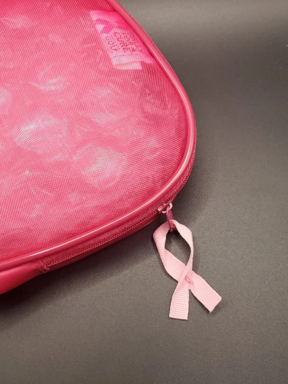 Breast Cancer Awareness Cosmetic, Toiletry & Travel Organizer